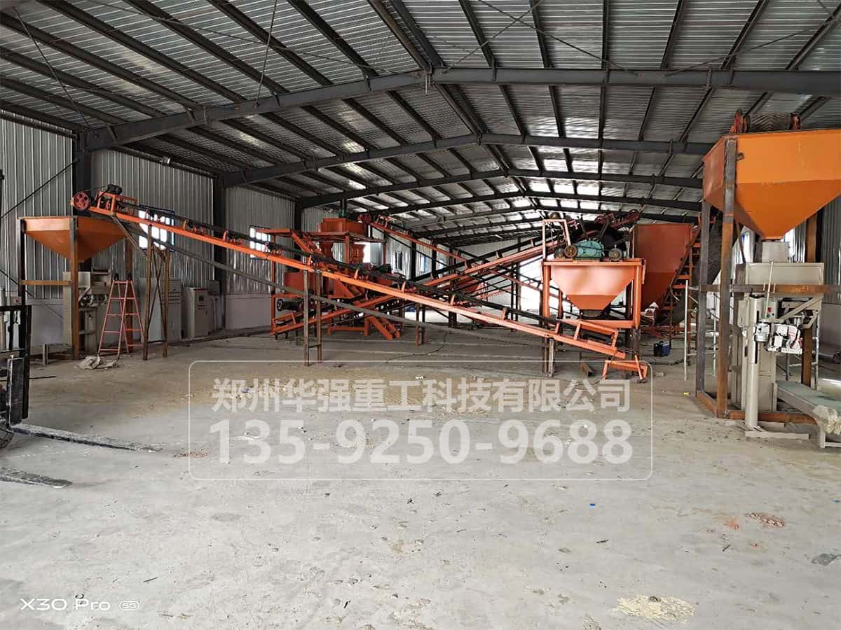 新疆干法辊压造粒生产线